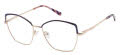 Nicole Miller Catalans Purple / Rose (C03) Eyeglasses - Color Image