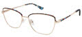 Nicole Miller Desert Sky Resort Black / Gold (C02) Eyeglasses - Color Image