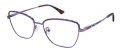 Nicole Miller Desert Sky Resort Lite Purple (C03) Eyeglasses - Color Image