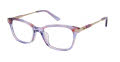 Nicole Miller Desta Purple (C01) Eyeglasses - Color Image