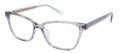 Nicole Miller Finch Bay Blue Grey (C01) Eyeglasses - Color Image