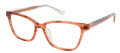 Nicole Miller Finch Bay Peach (C02) Eyeglasses - Color Image