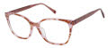 Nicole Miller La Plage Pink (C02) Eyeglasses - Color Image