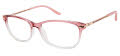 Nicole Miller Lombardy YourFit Rose Gold / Pink (C03) Eyeglasses - Color Image