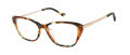 Nicole Miller Lucarne Brown (C02) Eyeglasses - Color Image