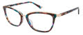 Nicole Miller St. Marks Green Purple (C02) Eyeglasses - Color Image