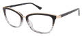 Nicole Miller St. Marks Grey Gradient (C01) Eyeglasses - Color Image