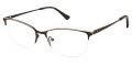 Nicole Miller Waverly YourFit Black / Gold (C01) Eyeglasses - Color Image