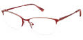 Nicole Miller Waverly YourFit Burgandy / Rose Gold (C02) Eyeglasses - Color Image