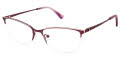 Nicole Miller Waverly YourFit Purple / Rose Gold (C03) Eyeglasses - Color Image