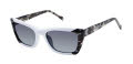 Nicole Miller SOLANA White/Black (C01) Sunglasses - Color Image