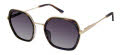 Nicole Miller Barlow Resort Blue Grain (C01) - polarized Sunglasses - Color Image