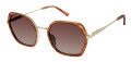 Nicole Miller Barlow Resort Brown Grain (C03) - polarized Sunglasses - Color Image