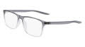 Nike 7125 Dark Grey / Clear Fade (035) Eyeglasses - Color Image
