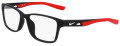 Nike Kids 5038 Matte Black/University Red (006) Eyeglasses - Color Image