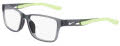 Nike Kids 5038 Matte Dark Grey/Lime Blast (037) Eyeglasses - Color Image