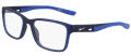 Nike Nike 7014 Blue Dark (410) Eyeglasses - Color Image