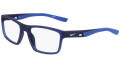 Nike Nike 7015 Blue Dark (410) Eyeglasses - Color Image