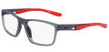 Nike Nike 7015 Grey Dark (034) Eyeglasses - Color Image