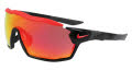 Nike Show X Rush M DZ7370 BLACK/RED MIRROR  (010) Sunglasses - Color Image