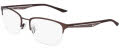 Nike NIKE 4316 Satin Brown Basalt/Ironstone (201) Eyeglasses - Color Image