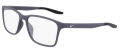 Nike 7117 Matte Dark Grey / Black (034) Eyeglasses - Color Image