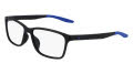Nike 7118 Matte Black, Racer Blue (008) Eyeglasses - Color Image