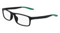 Nike 7119 Matte Black, Lucid Green (009) Eyeglasses - Color Image