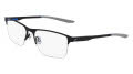 Nike 8045 Satin Black / Wolf Grey (004) Eyeglasses - Color Image