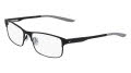 Nike 8046 Satin Black / Wolf Grey (003) Eyeglasses - Color Image