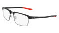 Nike 8052 Matte Anthracite / Univ Red (076) Eyeglasses - Color Image