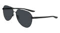 Nike CITY AVIATOR Satin Black / Dark Grey (DJ0888-010) Sunglasses - Color Image