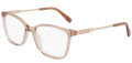 Nine West NW5220 Brown Clear (230) Eyeglasses - Color Image