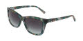 Nine West NW670S Green Brown Green Grad Sunglasses - Color Image