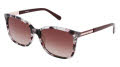 Nine West NW644S Burgundy Pearlized Tortoise (618) Sunglasses - Color Image