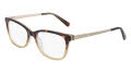 Nine West NW5201 Dark Tortoise / Cargo Grad (233) Eyeglasses - Color Image