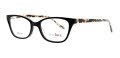 One Love Petite Compassion Black Eyeglasses - Color Image