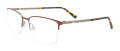 Oak NYC O3016 With Clip-On Lens Brushed Satin Brown & Steel/ Steel & Tortoise (10) Eyeglasses - Color Image