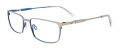 Oak NYC O3018 With Clip-On Lens Steel & Blue (20) Eyeglasses - Color Image