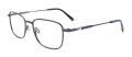 Oak NYC O3022 With Clip-On Lens Dark Blue / Steel (050) Eyeglasses - Color Image