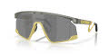 Oakley BXTR Metal Matte Grey Ink/Vintage Gold/Prizm Black (923714) Sunglasses - Color Image