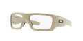 Oakley Det Cord Desert Tan / Clear Lens (OO9253-17) Sunglasses - Color Image