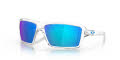 Oakley Cables Polished Clear / Prizm Sapphire Polarized (912905) Sunglasses - Color Image