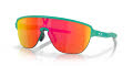 Oakley Corridor Matte Celeste / Prizm Ruby Lens (924804) Sunglasses - Color Image