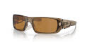 Oakley Crankshaft Brown Smoke / Tungsten Mirrored Iridium Polarized (OO9239-07) Sunglasses - Color Image