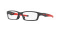 Oakley Crosslink - Alternate Fit Satin Black (OX8118-04) Eyeglasses - Color Image