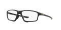 Oakley Crosslink Zero - Alternate Fit Satin Black (OX8080-07) Eyeglasses - Color Image