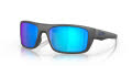 Oakley Drop Point Matte Dark Grey / Prizm Sapphire Polarized Lens (OO9367-06) Sunglasses - Color Image