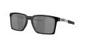 Oakley Exchange Satin-Black / Prizm-Black (948301) Sunglasses - Color Image