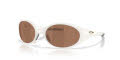 Oakley Eye Jacket Redux Matte Transparent Mist/Prizm Tungsten Polarized (943824) Sunglasses - Color Image